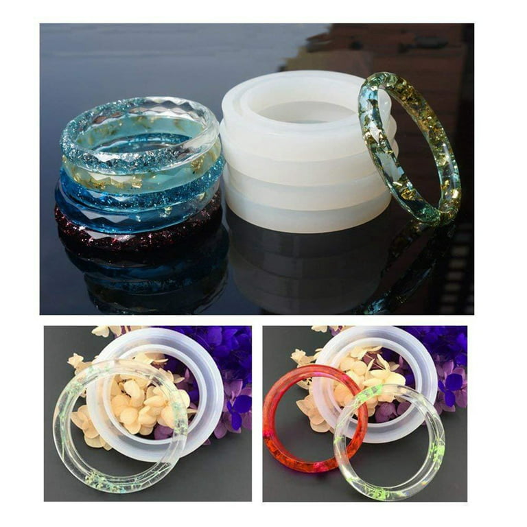 83-127pcs/set Handmade Crystal Glue Mould Mold Resin Mold Jewelry Toy DIY K9N2